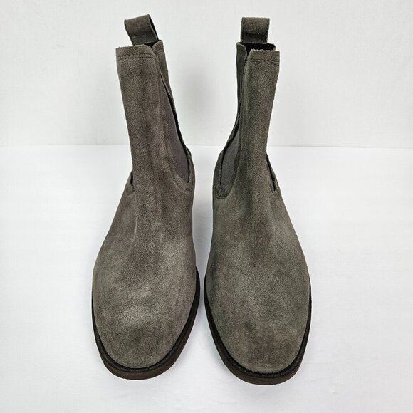 UGG Hillhurst II Gray Suede Pull On Chelsea Boot 7 1103728 - Picture 3 of 9